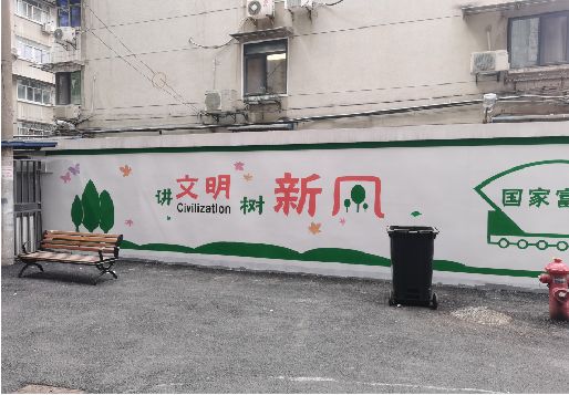 闽侯社区墙绘